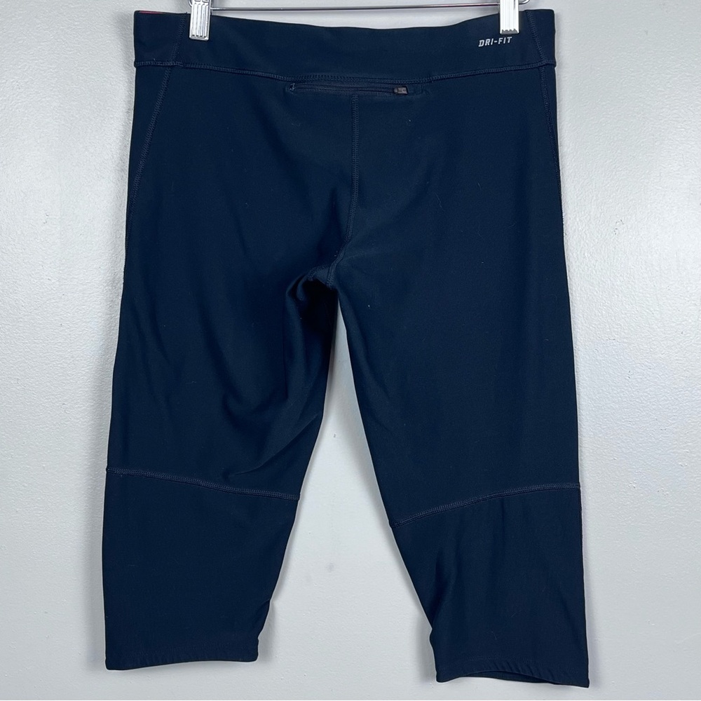 Nike Women's Dri-Fit Filament 3/4 Capri Running Leggings 405334 Size L; Active - Picture 3 of 11